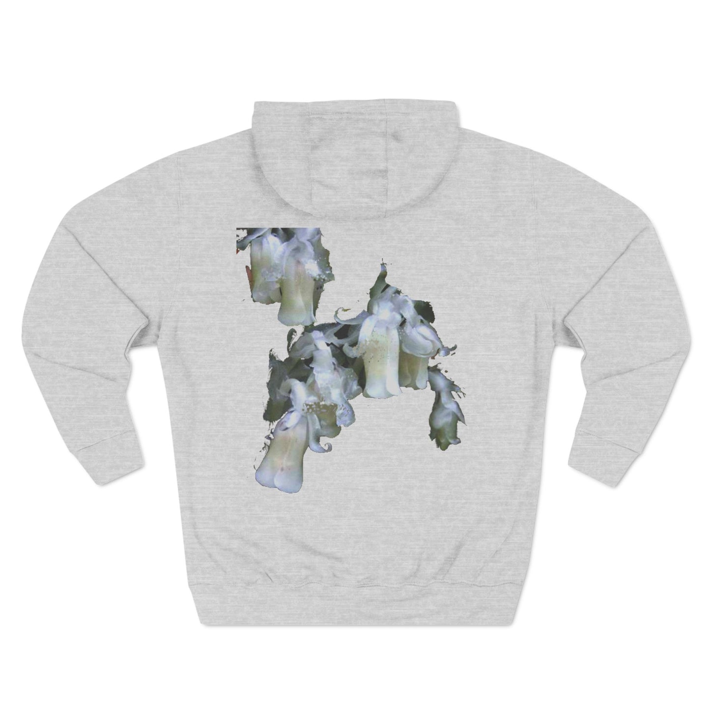 "Ghost Flowers" graphic hoodie