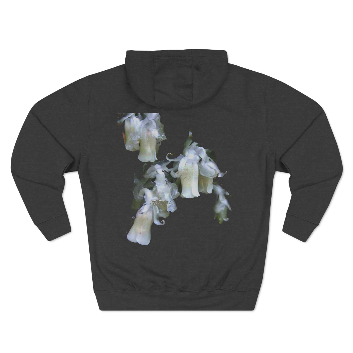 "Ghost Flowers" graphic hoodie