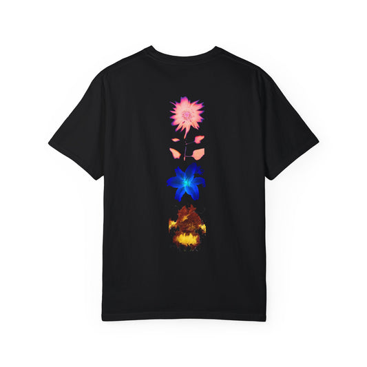 "Blossoming Eclipse" graphic tee